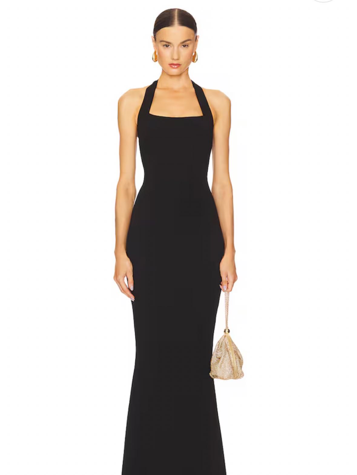 Revolve Black Gown
