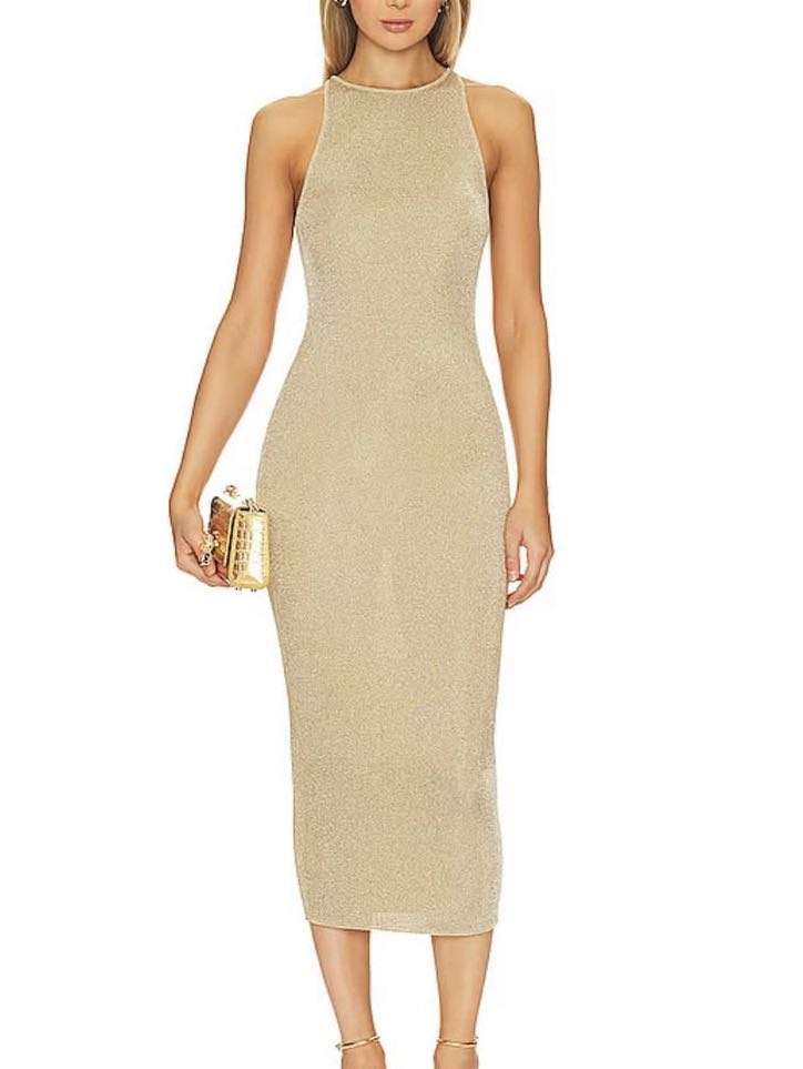Renting gold a.i.c dress