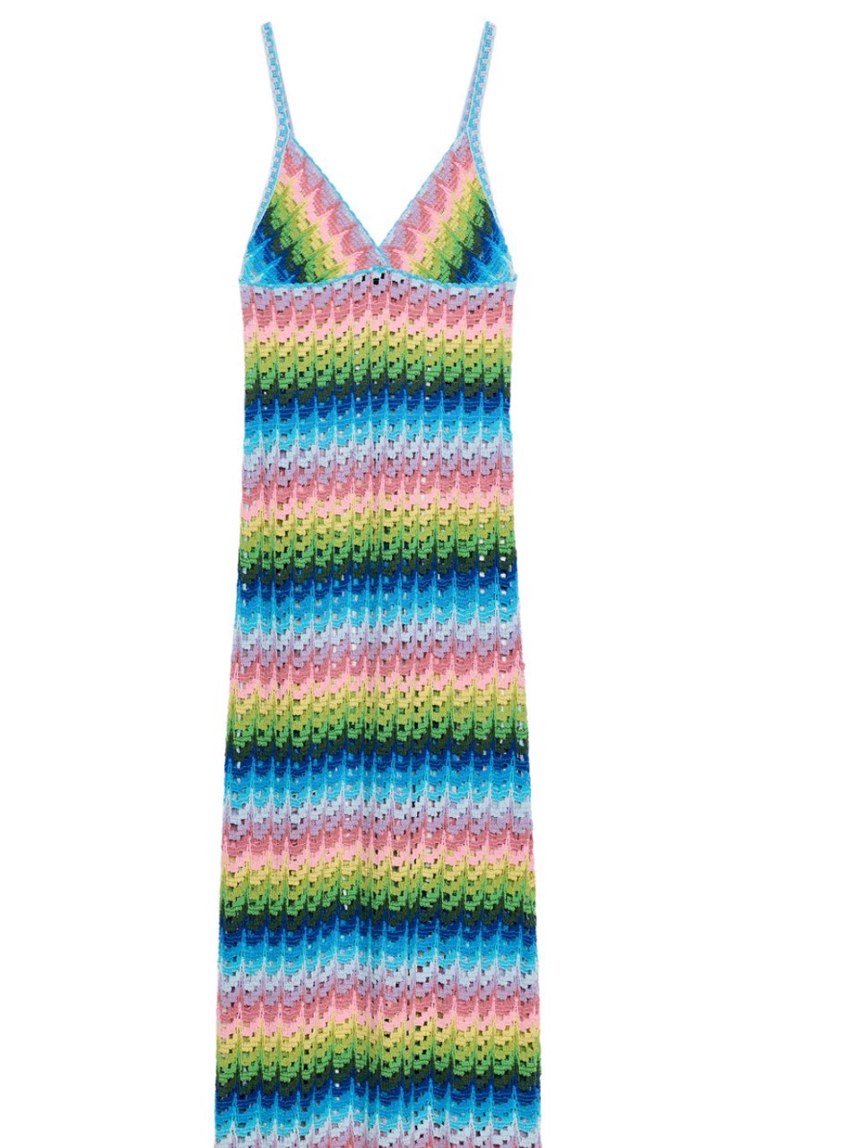 Zara Colorful Coverup