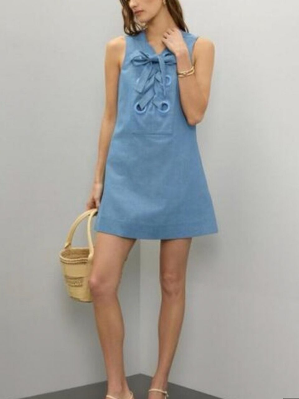 Denim dress