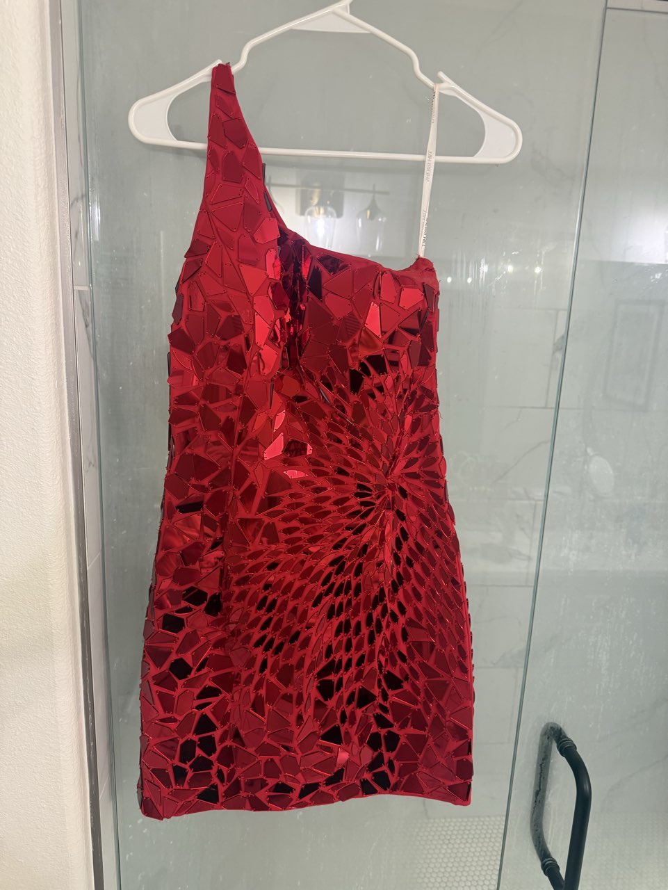 Sherri Hill Mirror Glass Dress