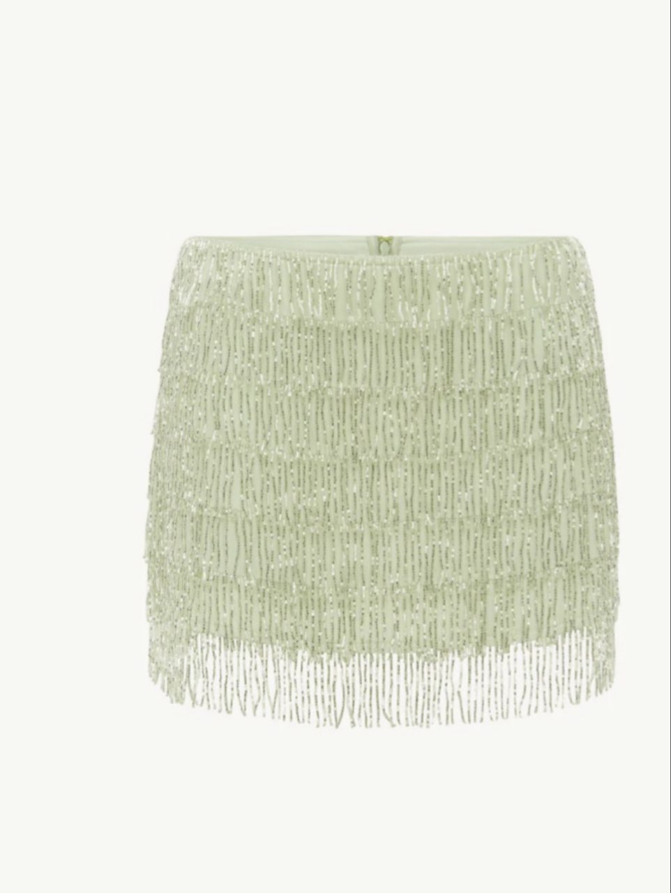 Beaded Fringe Slip Dress