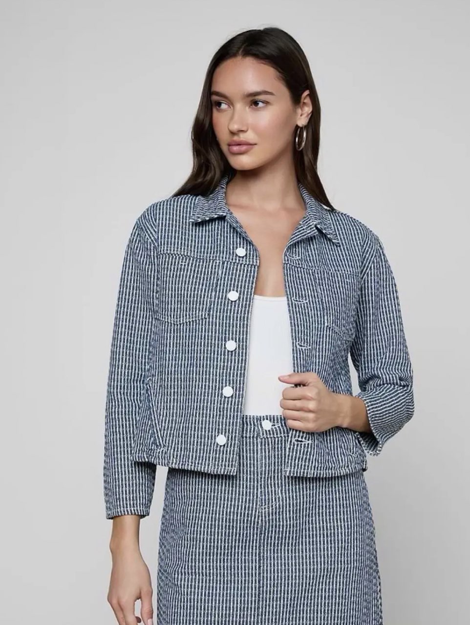 L’AGENCE NELLY DENIM SET