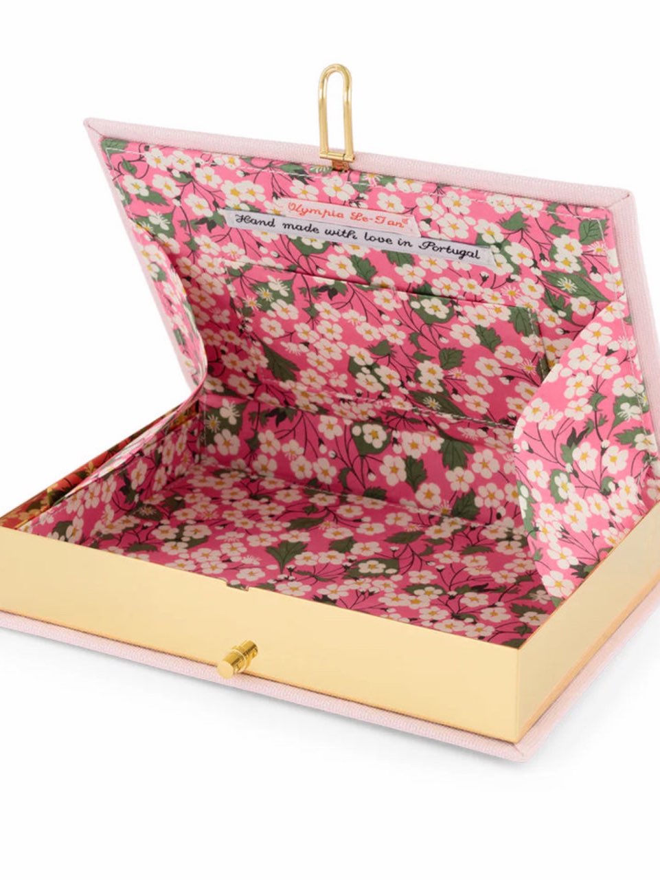 Clueless Embroidered Book Clutch