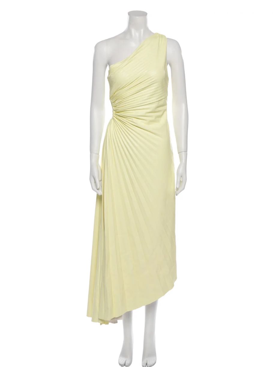 Yellow gown