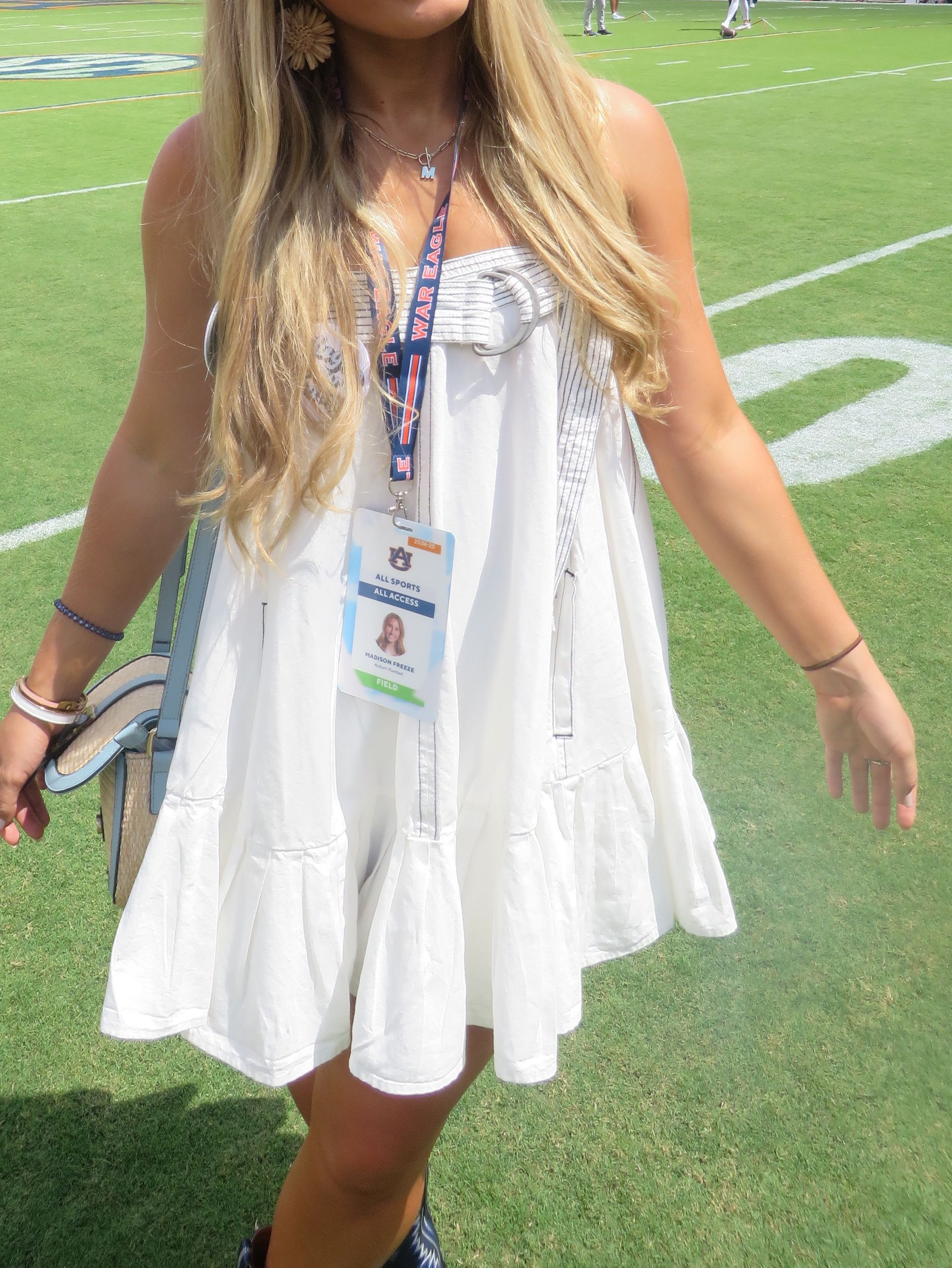 Bay Breeze Mini Dress in Ivory