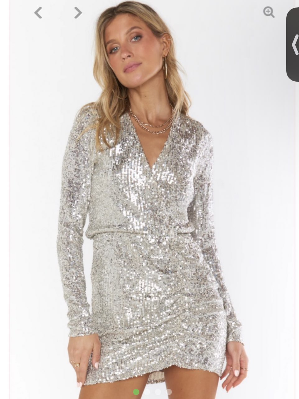 Revolve sequin dress