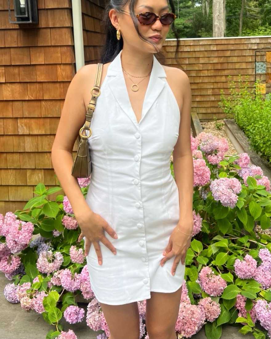 Revolve Kylie Mini Dress in White