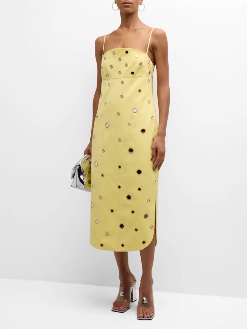 Alexis Yellow Mirror Dress
