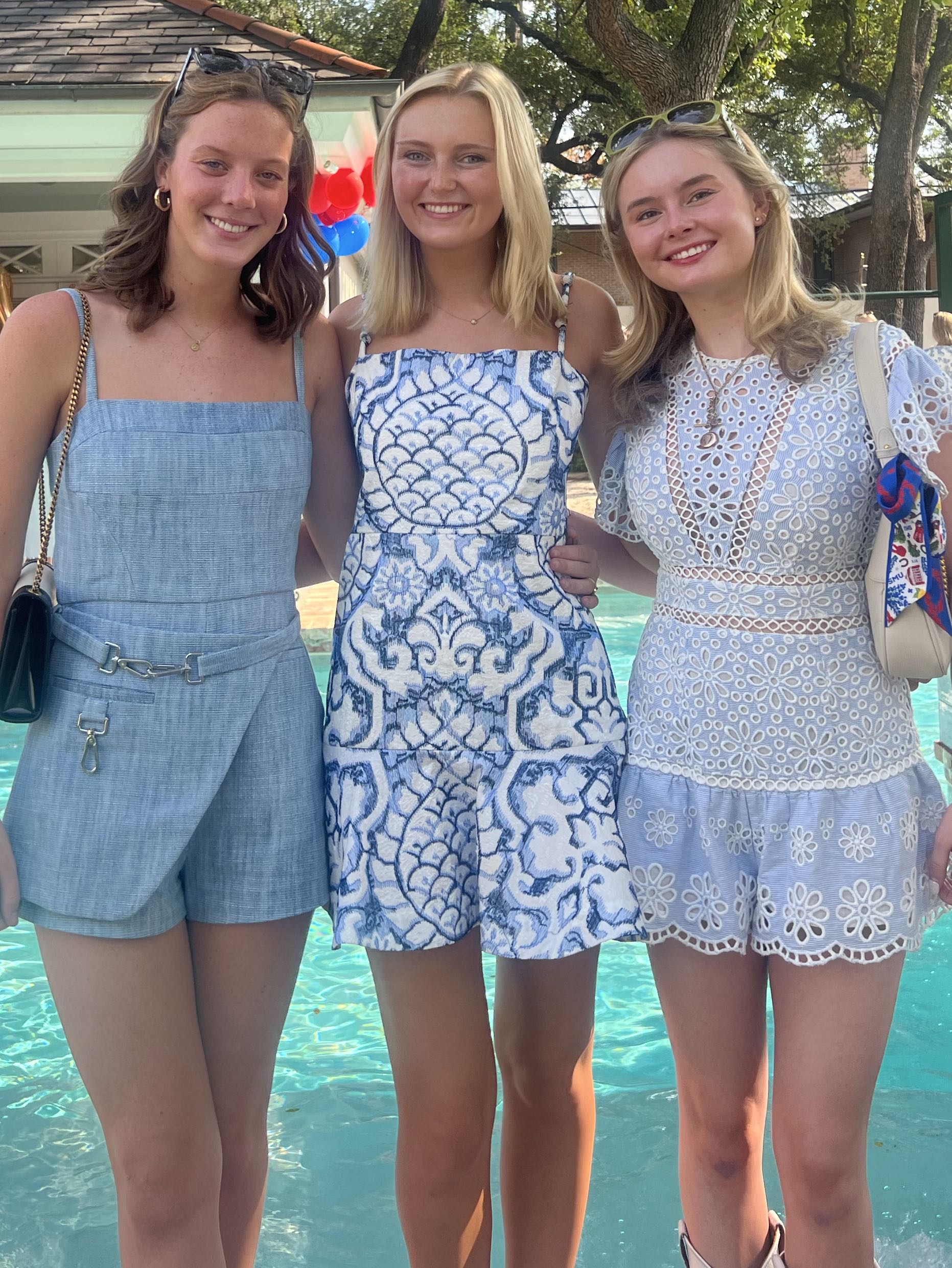 Alexis Blue Mini Dress