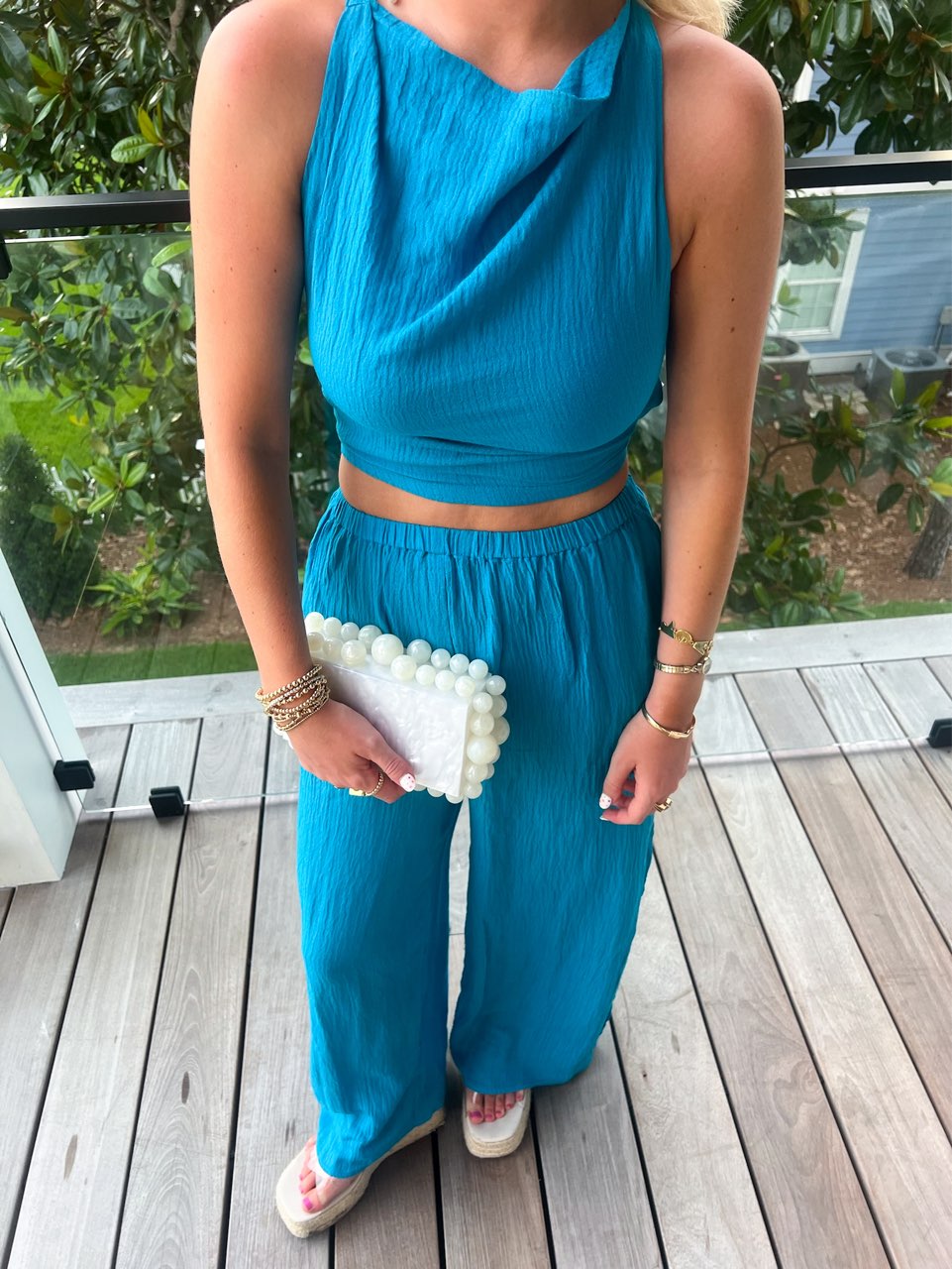 Faithfull Linen Blue Set