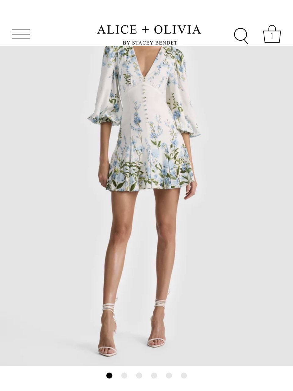 alice and olivia mini dress