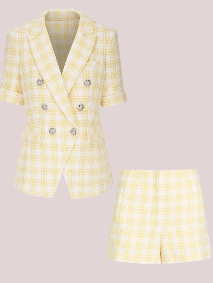Veronica Beard Tweed Jacket & Matching Shorts