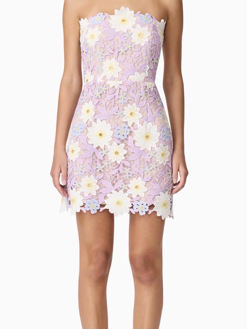 Elliatt Sigrid Strapless Mini Dress
