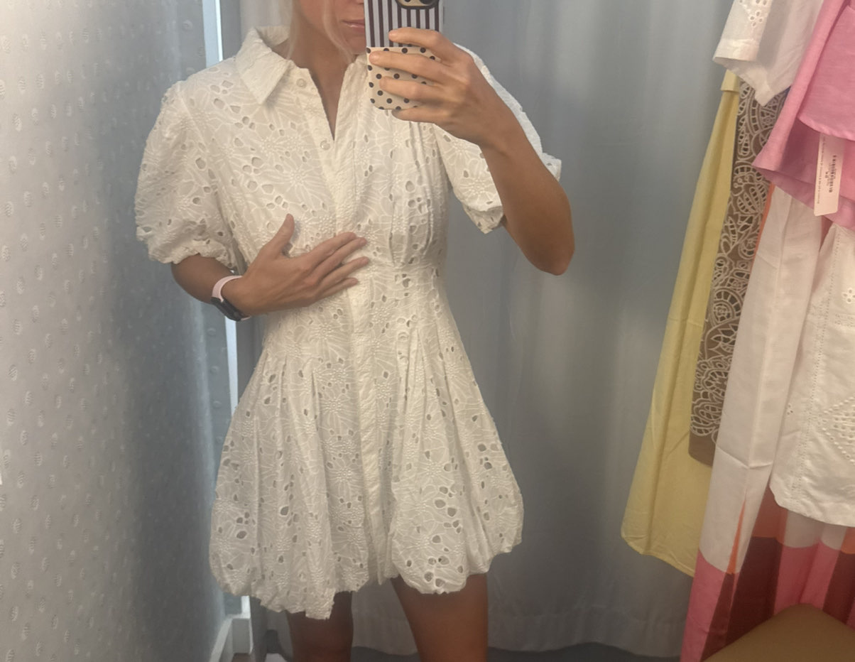 White dress