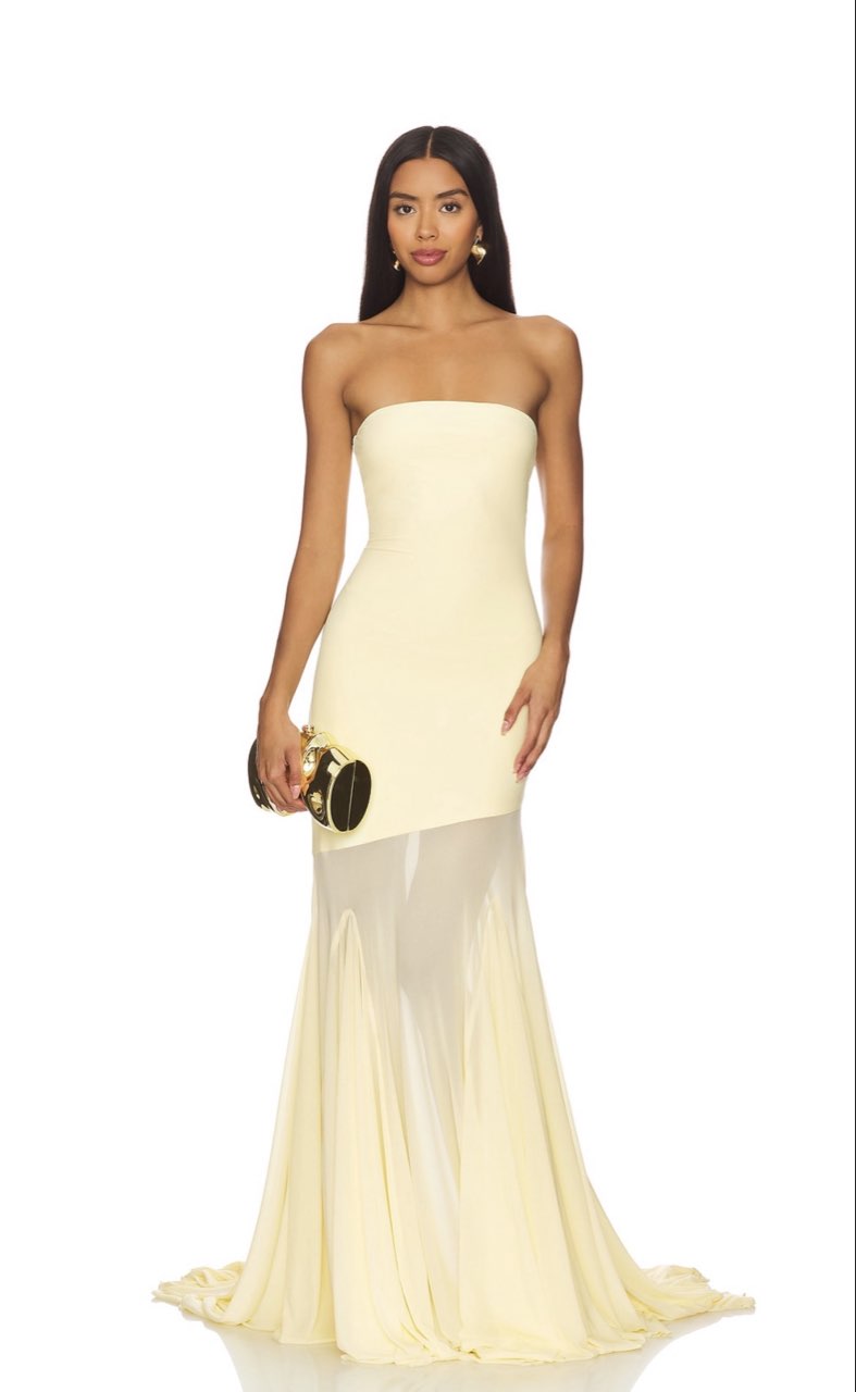 Dahlia Yellow Gown