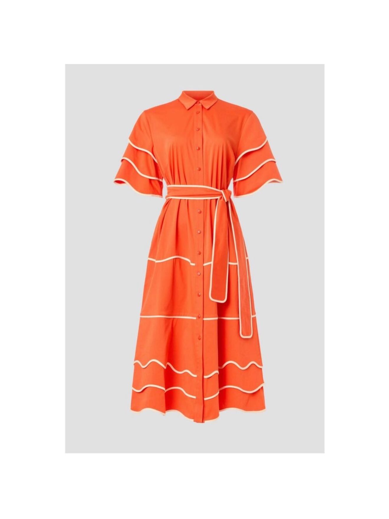 Orange dress