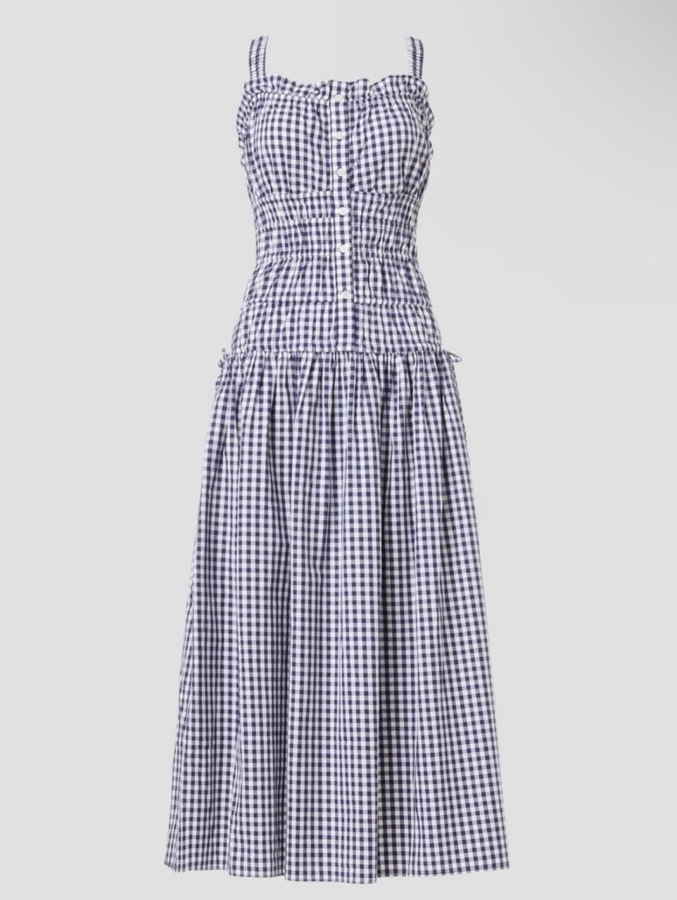 Jason Wu Gingham Midi Dress