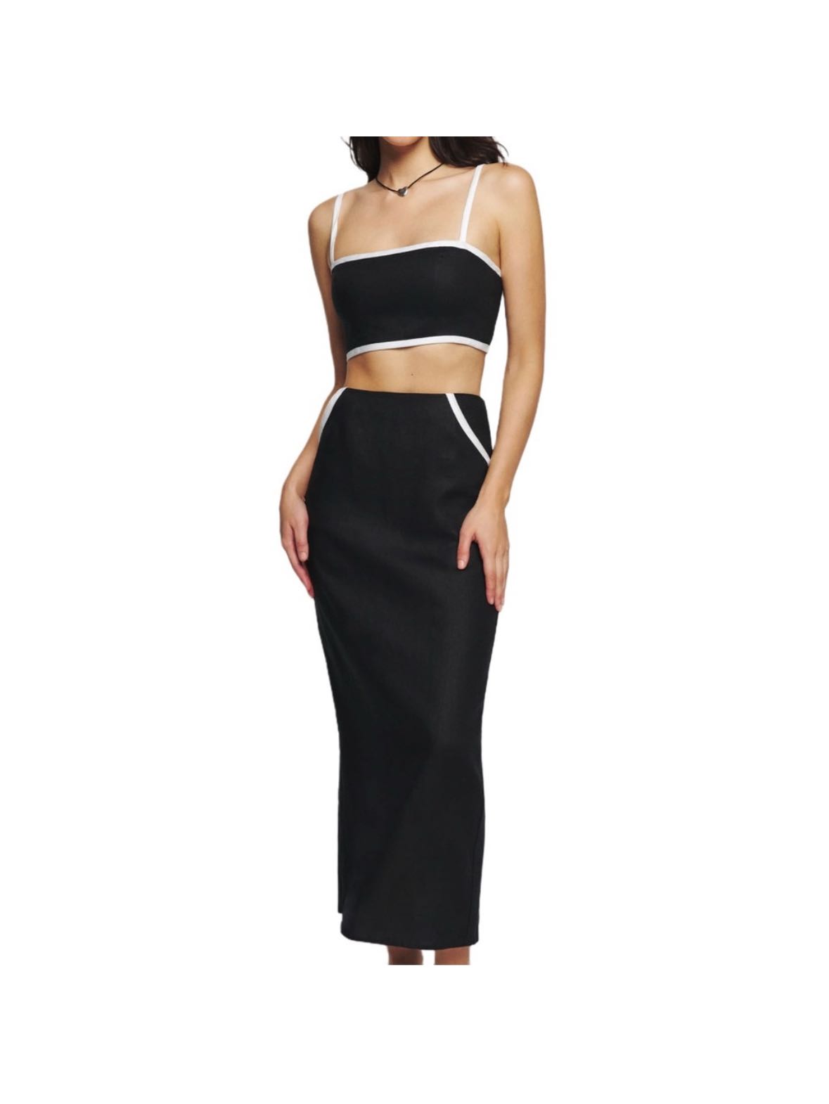 Black & White two piece set