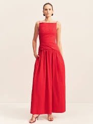 Red Maxi Dress
