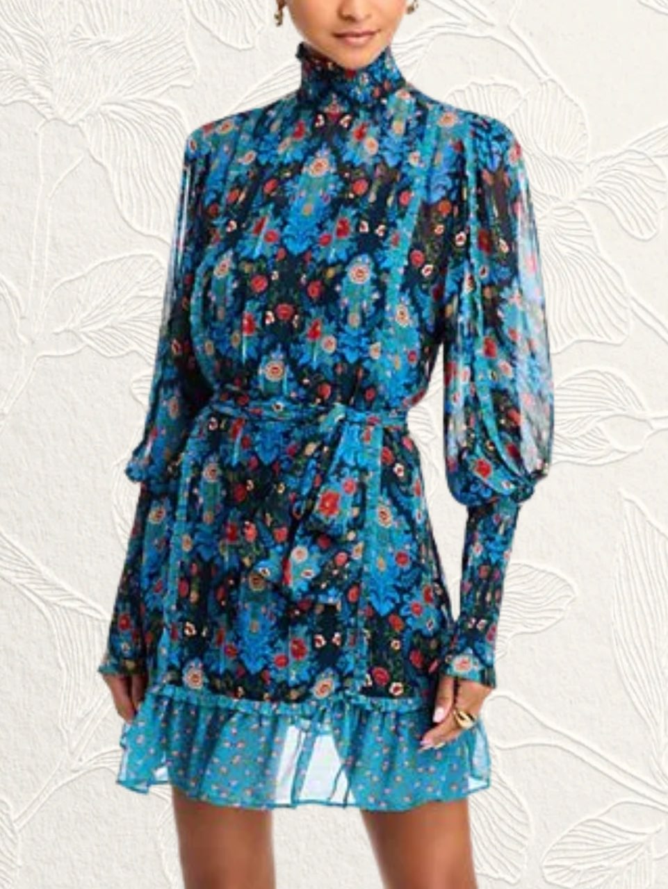 Farm Rio Arabesque Mini Dress