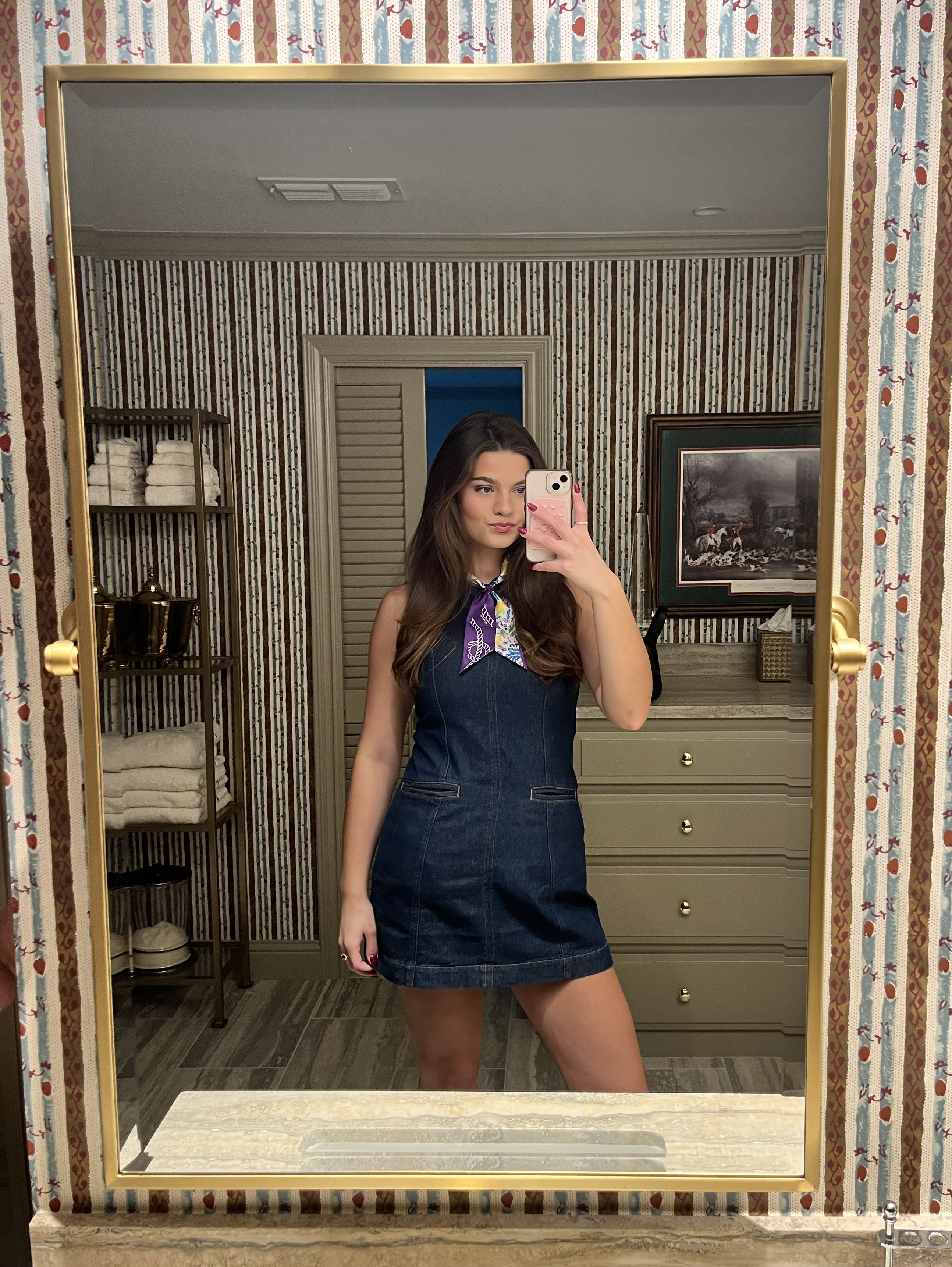 Reformation denim dress