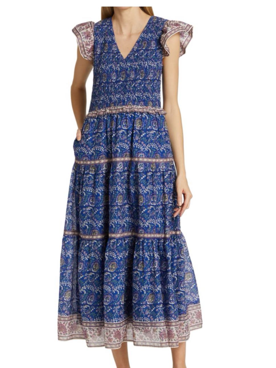 Sea New York Rosita Smocked Dress