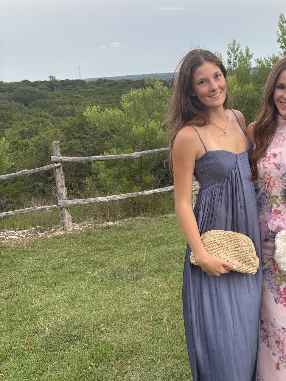 Blue formal dress