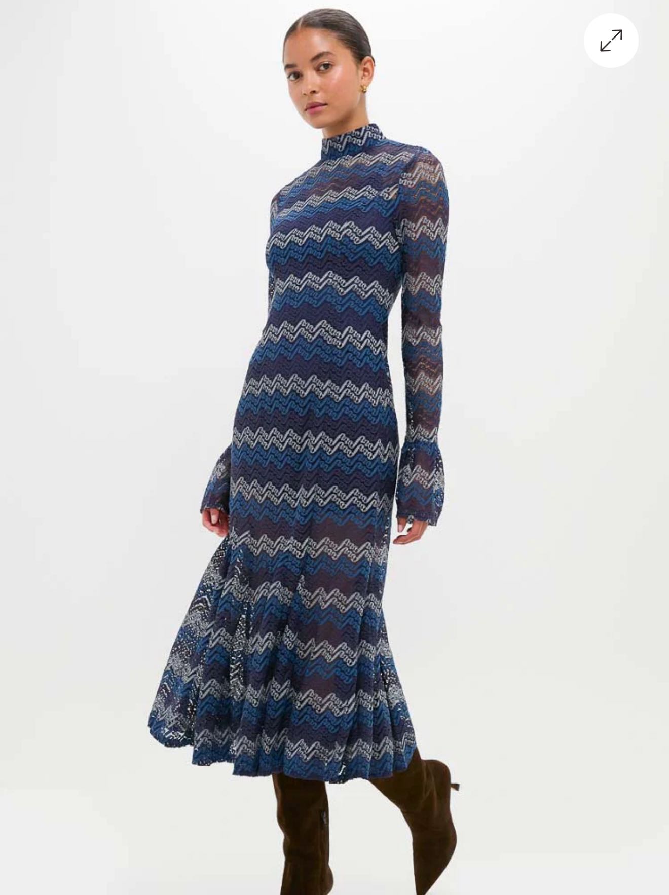 Blue long sleeve maxi!