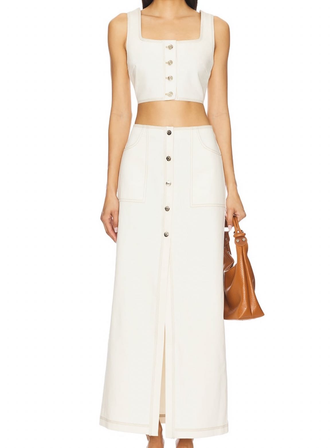 NWT Nakedvice Ari top & Mila skirt Set