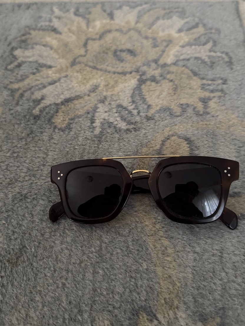 Tortoiseshell Square Sunglasses