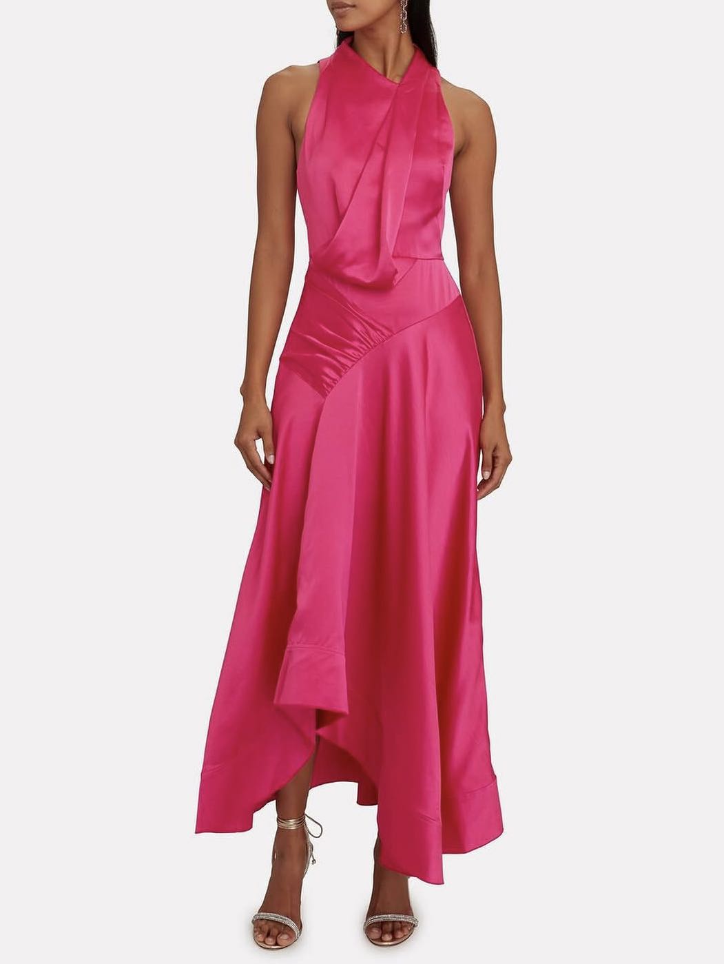 Alcer Palmera Satin gown NWT