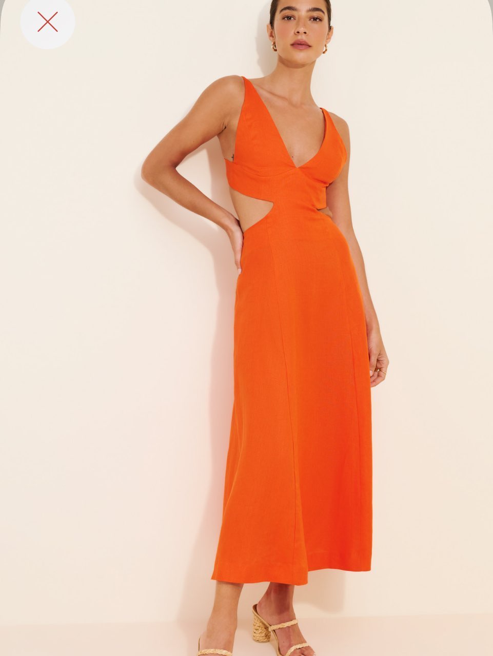 Reformation Cutout Dress