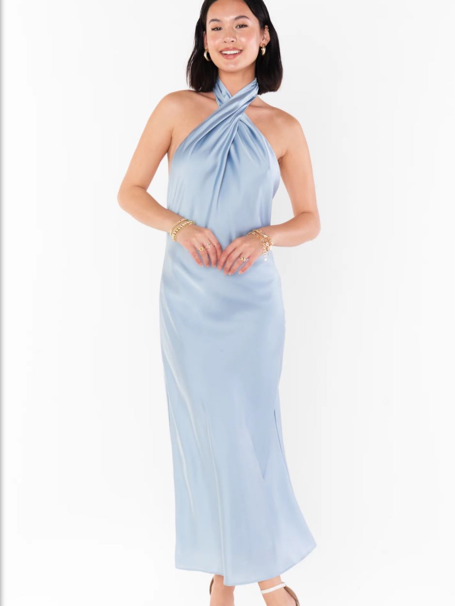 Halter Midi Dress