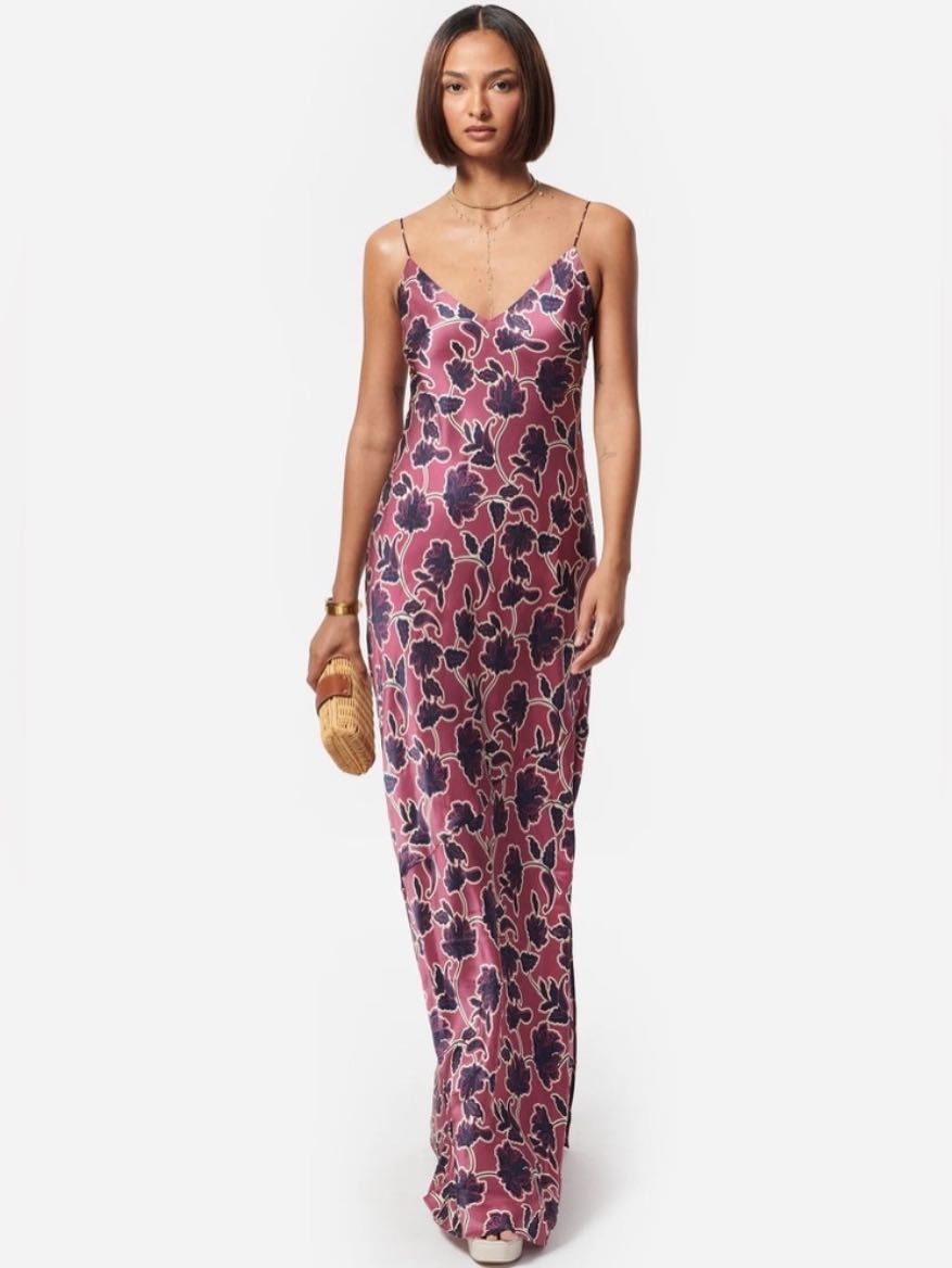 Satin Maxi Dress