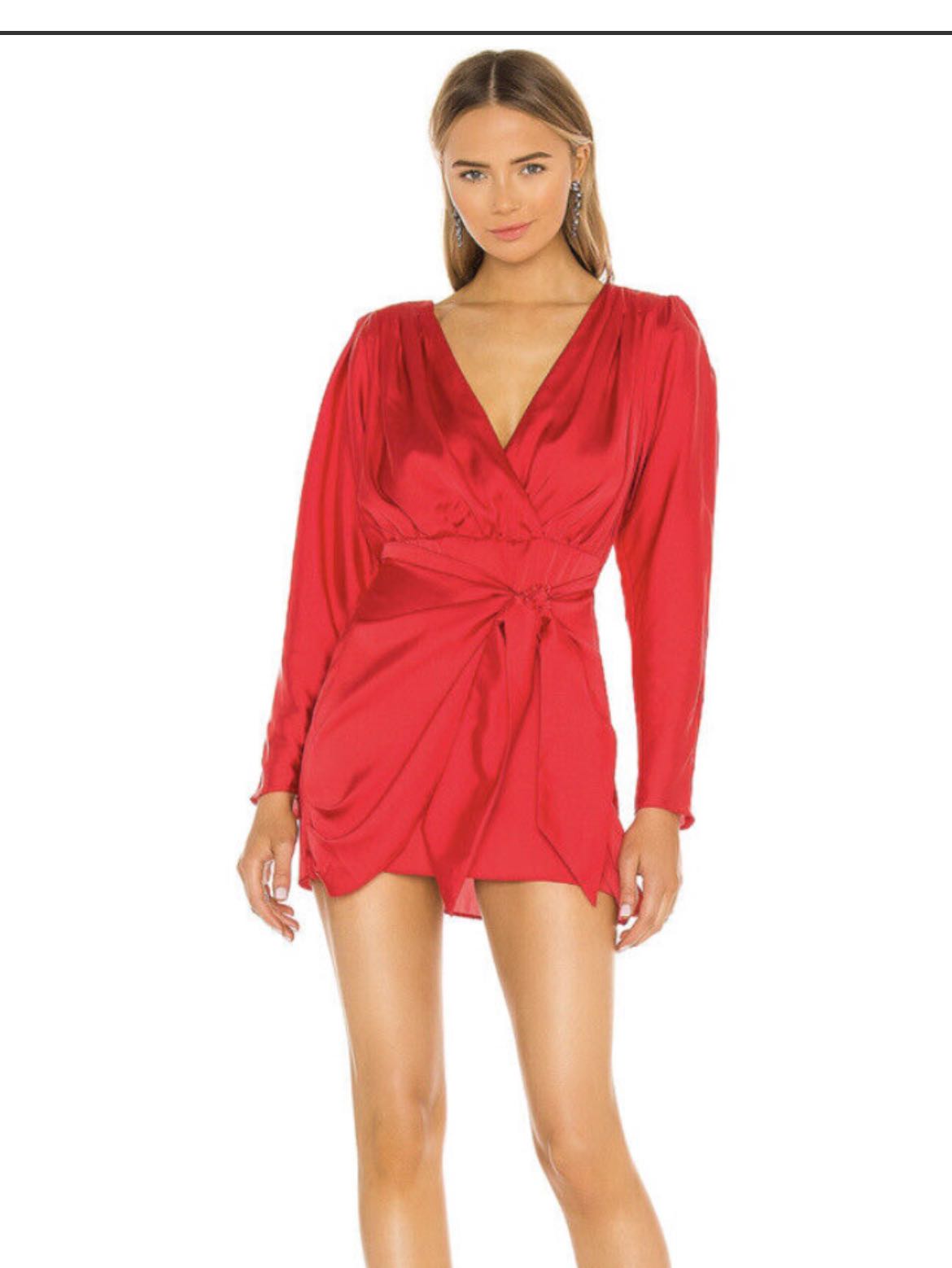 The Dore Mini Dress Red