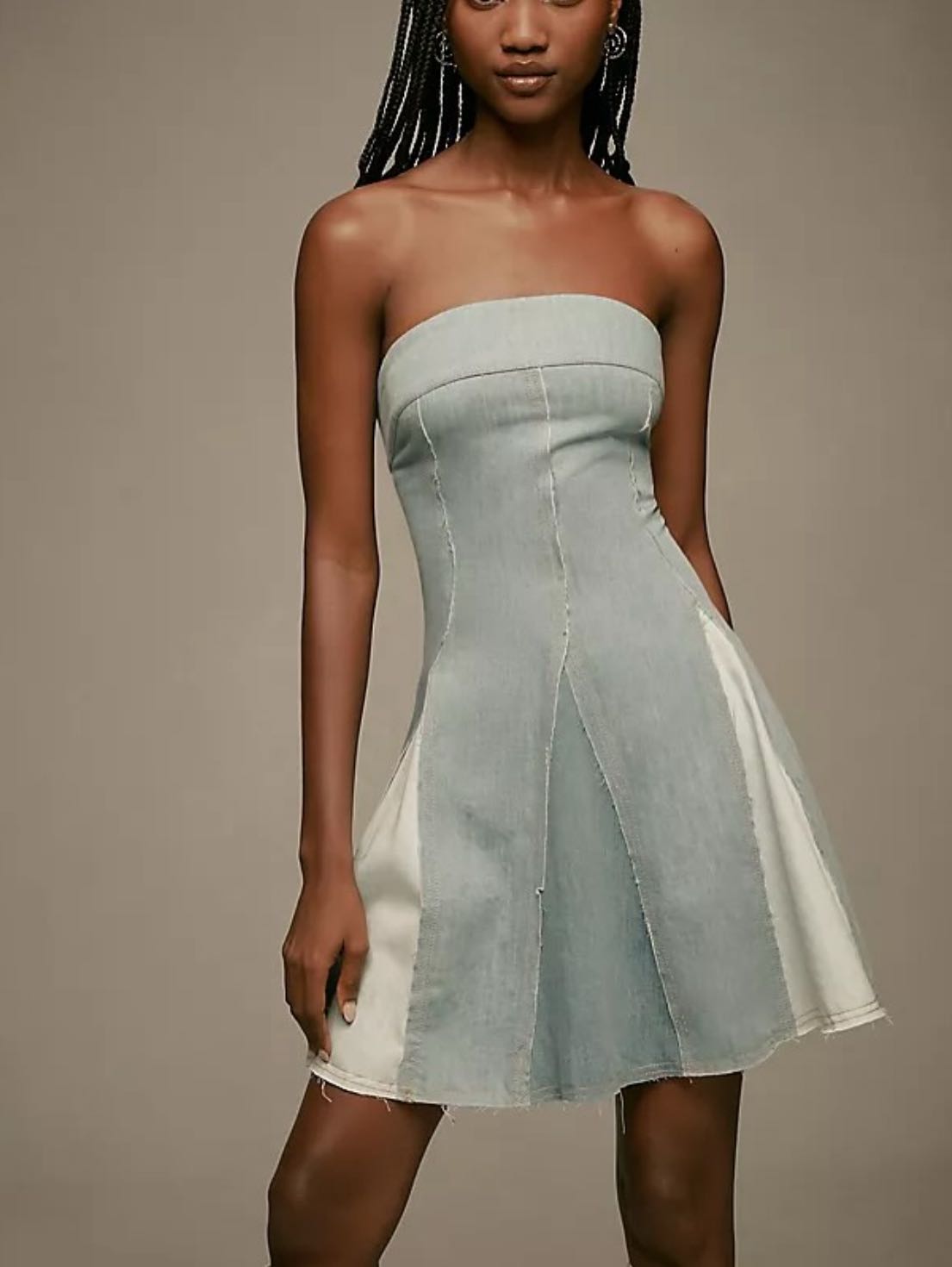 Mini Denim Dress