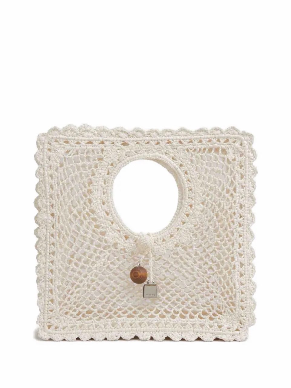 Staud Crochet Square Tote Bag