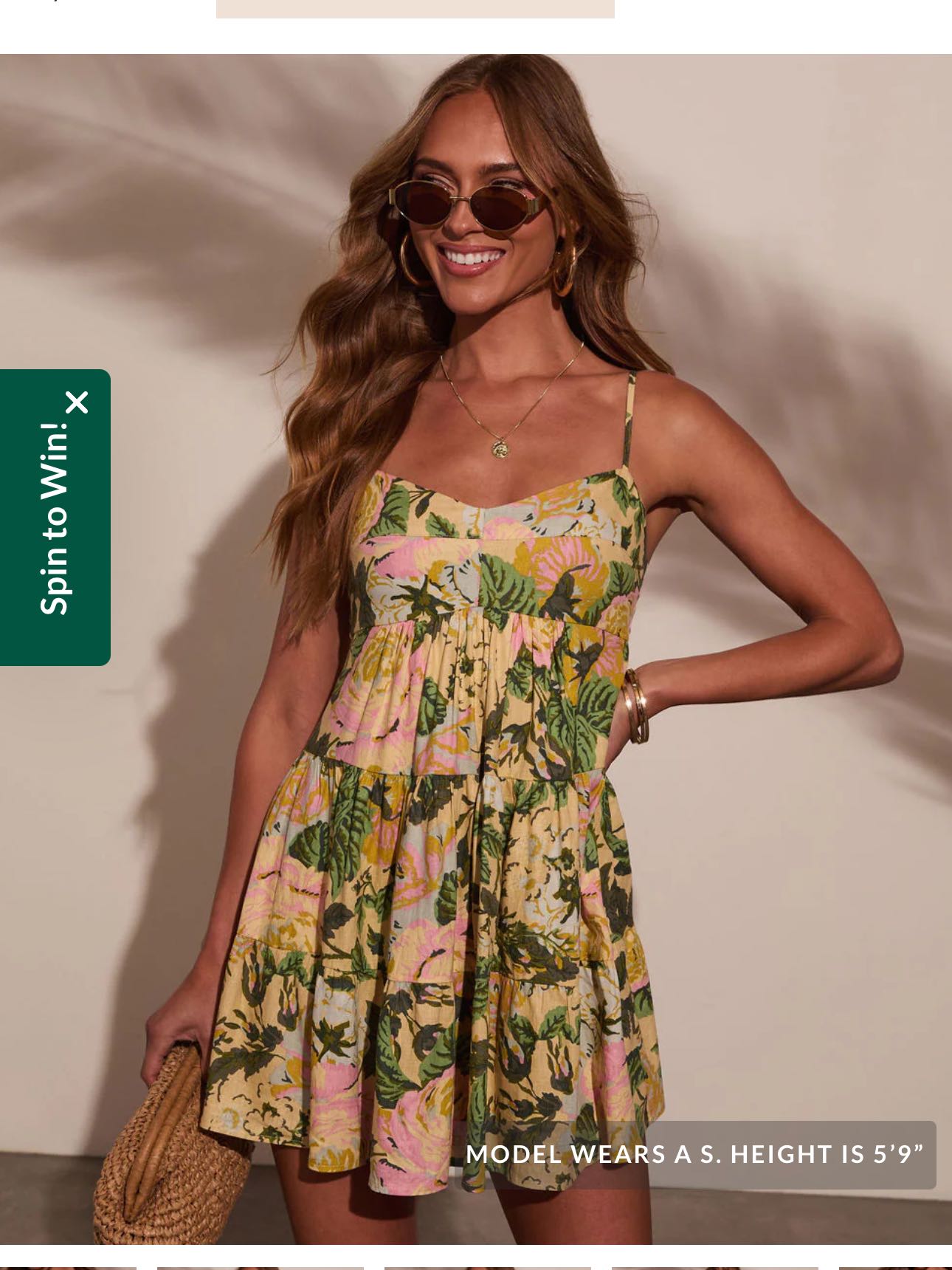 Wildflower Mini Dress