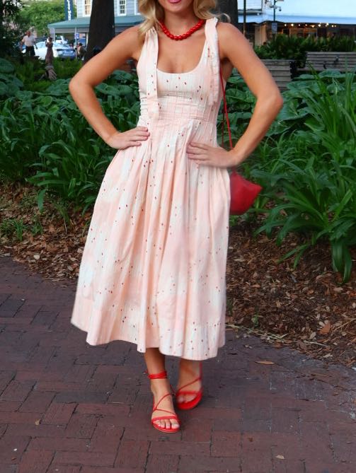 Printed Midi Dress