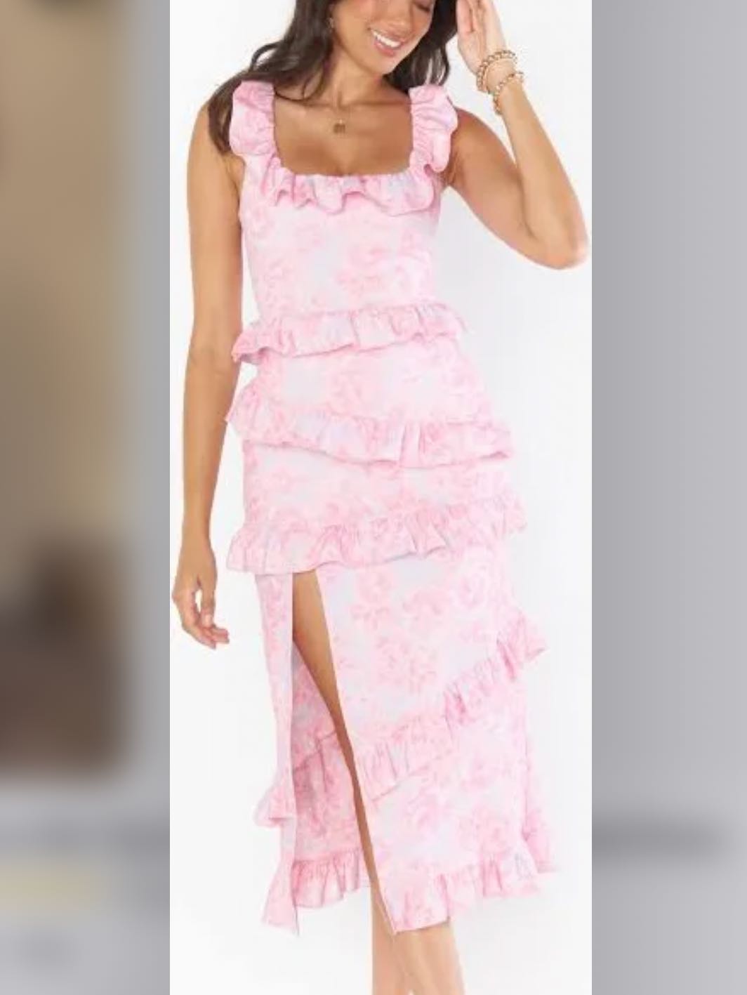 Maxi floral dress