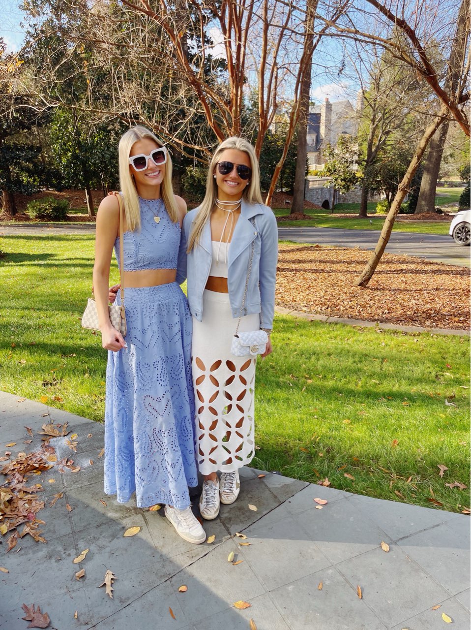 White Knit 2 PC Set