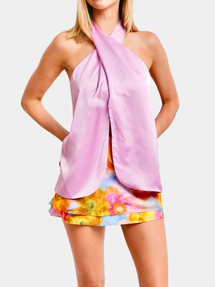Hemline exclusive Michela top
