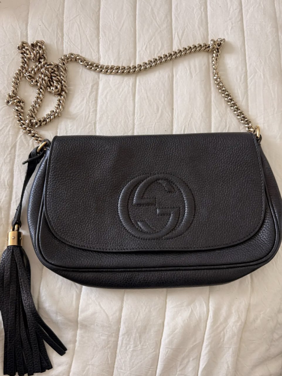 Gucci Soho Disco Leather Shoulder Bag