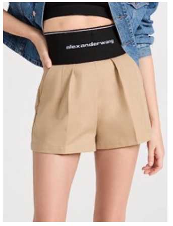 Alexander Wang Logo Band Bralette
