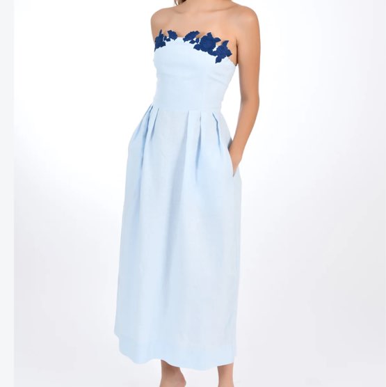 Fanm Mon Blue Dress