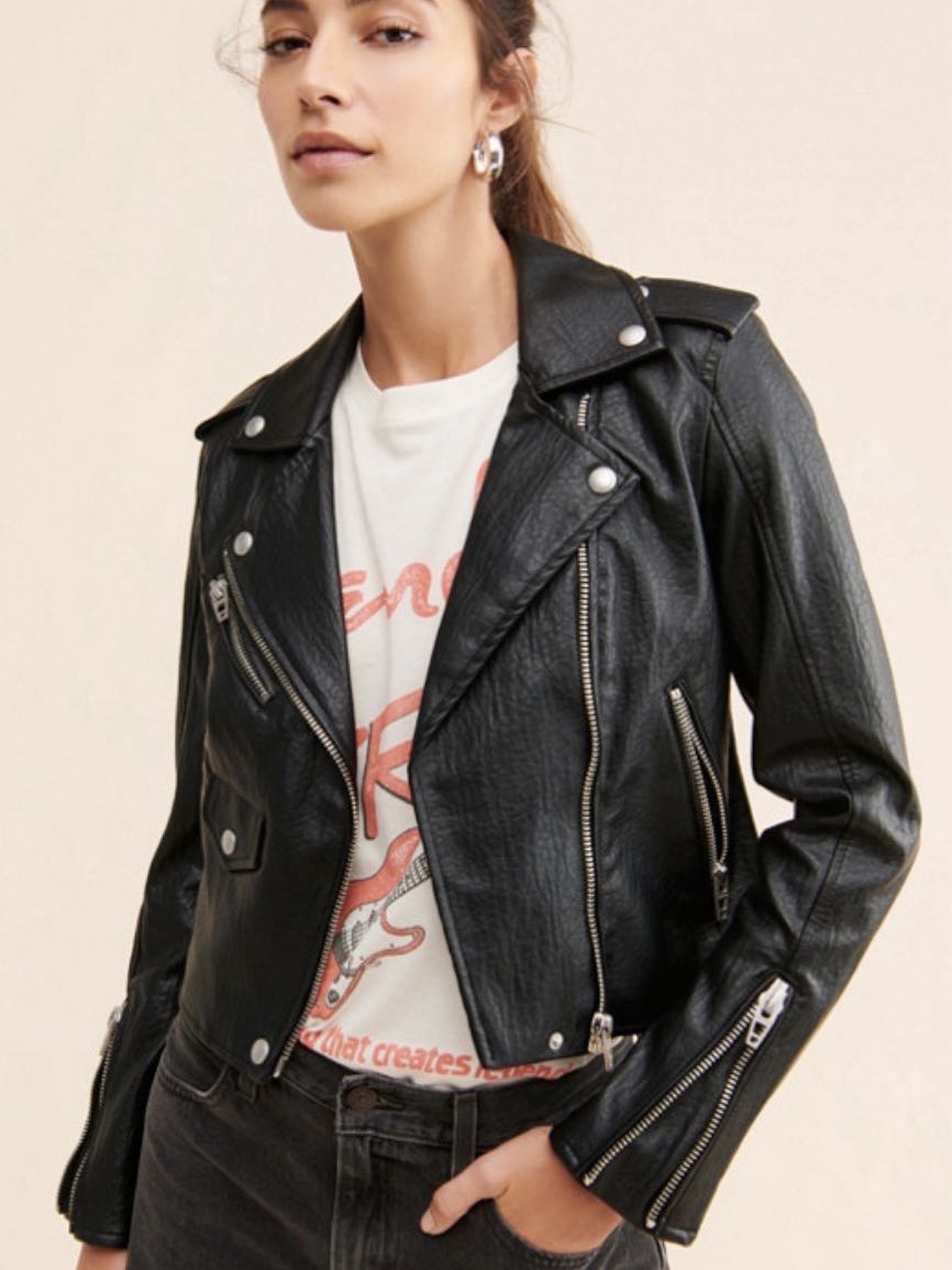 Leather jacket