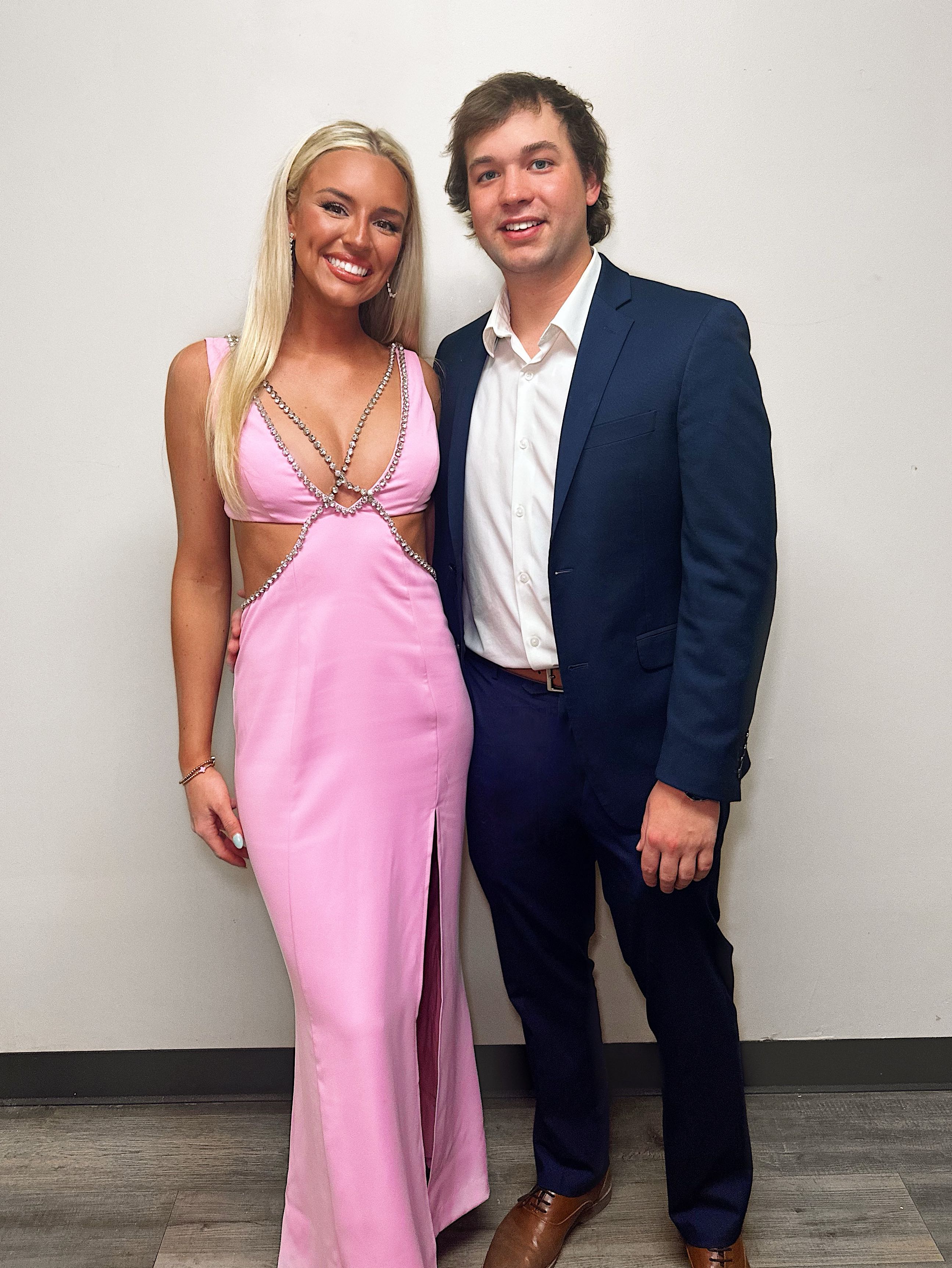 Matteson Gown in Bubblegum Pink