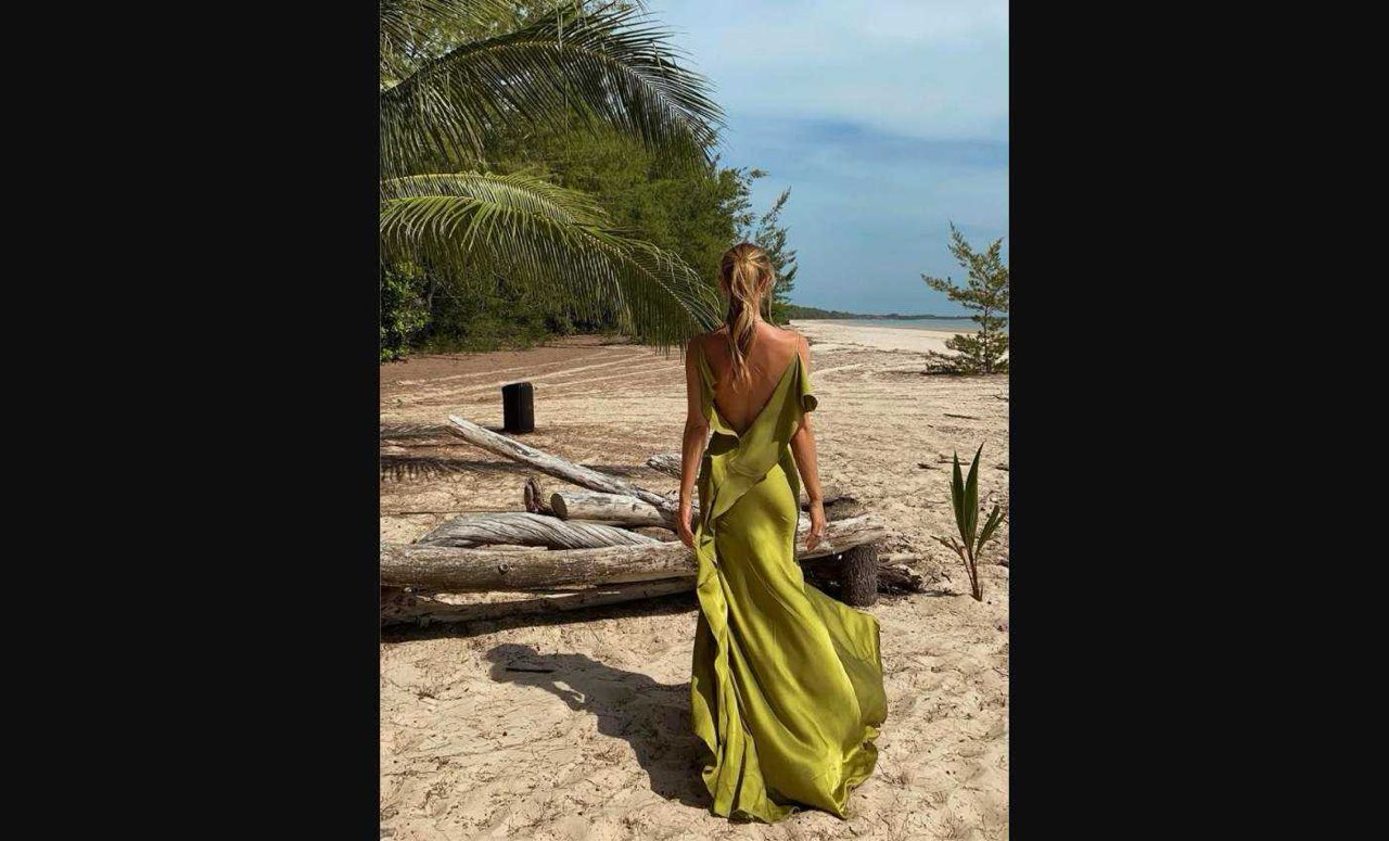 Arcina Ori Odessa Pistachio Dress