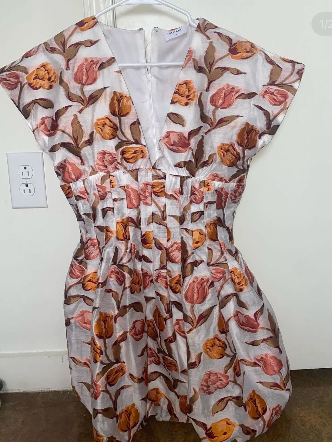 Floral bubble dress